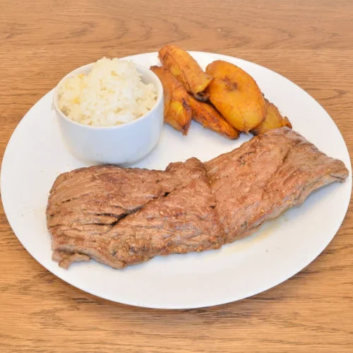 Baby Skirt Steak - Tender grilled baby skirt steak.