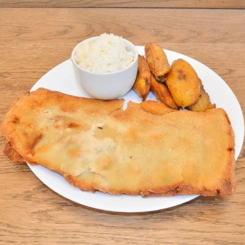 Breaded Steak - Classic crispy breaded beef steak.