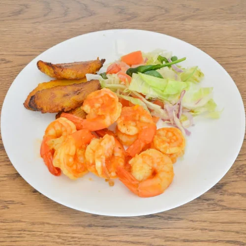 Spicy Shrimp Creole Style - Shrimp cooked in a spicy creole sauce.