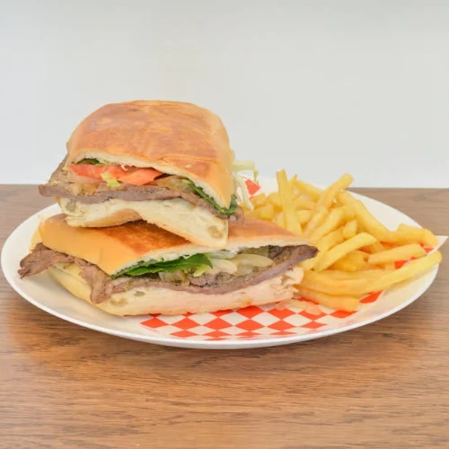 Steak Sandwich - Classic Cuban steak sandwich.